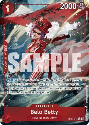 Belo Betty (Full Art) (OP05-015)  [Premium Booster -The Best-] Foil