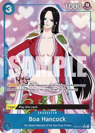 Boa Hancock (ST03-013) (Full Art) (ST03-013)  [Premium Booster -The Best-] Foil