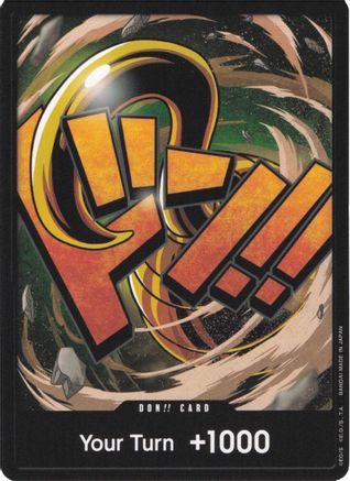 DON!! Card (Crocodile)  [Premium Booster -The Best-] Foil