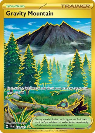 Gravity Mountain 250/191 [SV08 Surging Sparks]  - Holofoil
