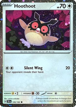 Hoothoot 126/162 [SV Scarlet & Violet Promo Cards]  - Holofoil