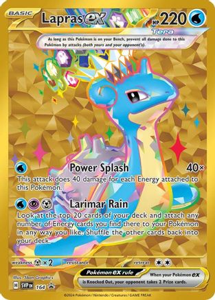 Lapras ex 164  - Holofoil (Sealed)