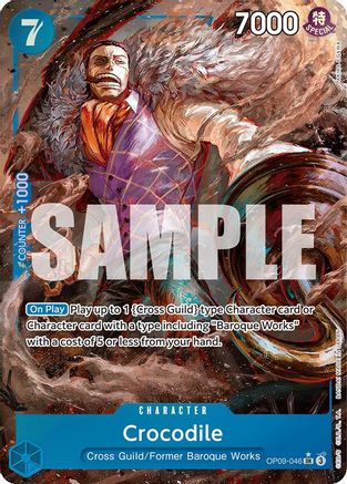Crocodile (046) (Parallel) (OP09-046)  [Emperors in the New World] Foil