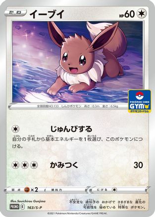 Eevee - 163/S-P (163/S-P) [JP SP Sword  Shield Promos]