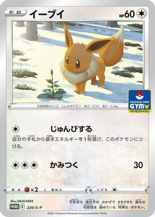 Eevee - 220/S-P (220/S-P) [JP SP Sword  Shield Promos]