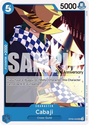 Cabaji (OP09-045)  [Emperors in the New World: 2nd Anniversary Tournament Cards]