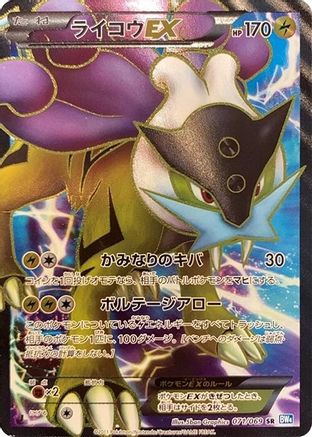 Raikou EX - 071/069 (071/069) [JP BW4 Dark Rush] Unlimited Holofoil