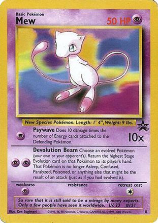 Mew 008 [WoTC Promo]