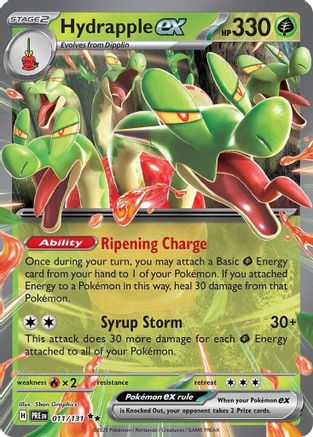 Hydrapple ex 011/131 [SV Prismatic Evolutions]  - Holofoil