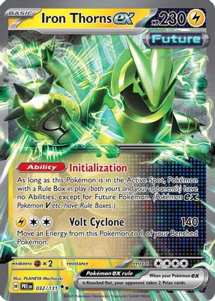Iron Thorns ex 032/131 [SV Prismatic Evolutions]  - Holofoil