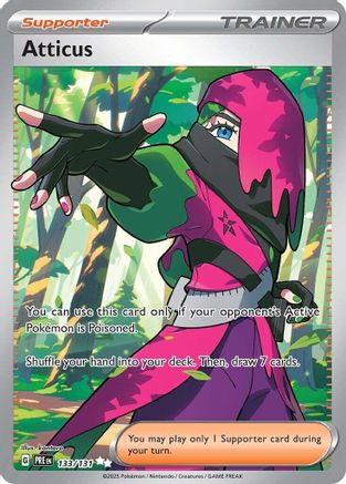Atticus 133/131 [SV Prismatic Evolutions]  - Holofoil