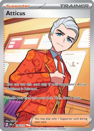 Atticus 134/131 [SV Prismatic Evolutions]  - Holofoil