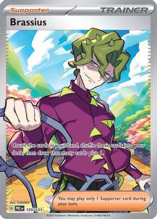Brassius 135/131 [SV Prismatic Evolutions]  - Holofoil