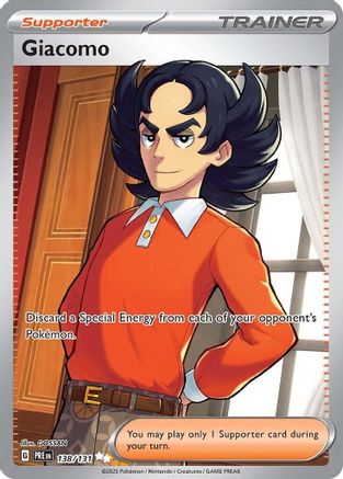 Giacomo 138/131 [SV Prismatic Evolutions]  - Holofoil