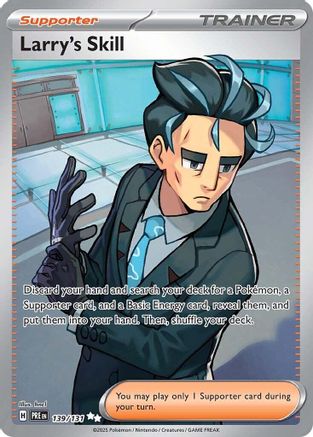 Larry's Skill 139/131 [SV Prismatic Evolutions]  - Holofoil