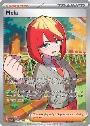 Mela 140/131 [SV Prismatic Evolutions]  - Holofoil