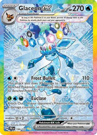Glaceon ex 150/131 [SV Prismatic Evolutions]  - Holofoil