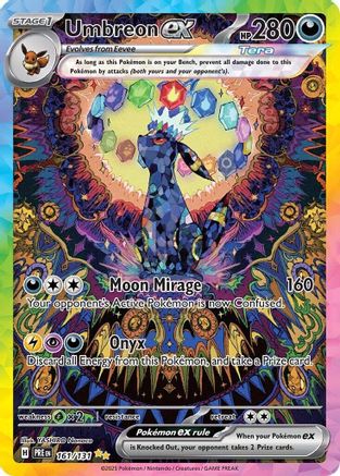 Umbreon ex 161/131 [SV Prismatic Evolutions]  - Holofoil
