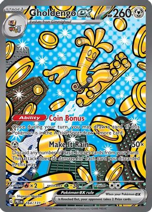 Gholdengo ex 164/131 [SV Prismatic Evolutions]  - Holofoil