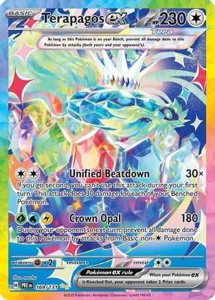 Terapagos ex 169/131 [SV Prismatic Evolutions]  - Holofoil