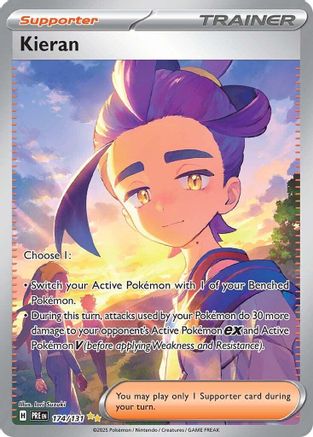 Kieran 174/131 [SV Prismatic Evolutions]  - Holofoil