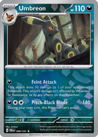 Umbreon (Poke Ball Pattern) 059/131 [SV Prismatic Evolutions]  - Holofoil