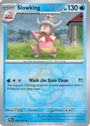 Slowking (Master Ball Pattern) 019/131 [SV Prismatic Evolutions]  - Holofoil