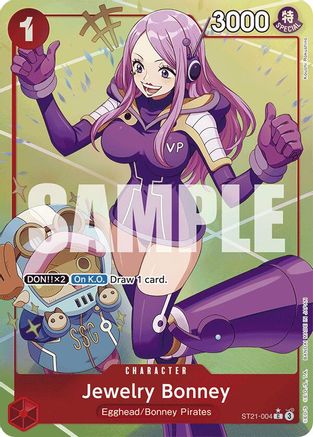 Jewelry Bonney (Parallel) (ST21-004)  [Starter Deck EX: Gear 5] Foil