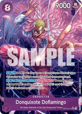 Donquixote Doflamingo (Parallel) (OP10-071)  [Royal Blood] Foil