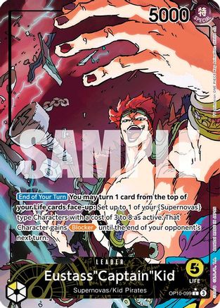 Eustass"Captain"Kid (099) (Parallel) (OP10-099)  [Royal Blood] Foil