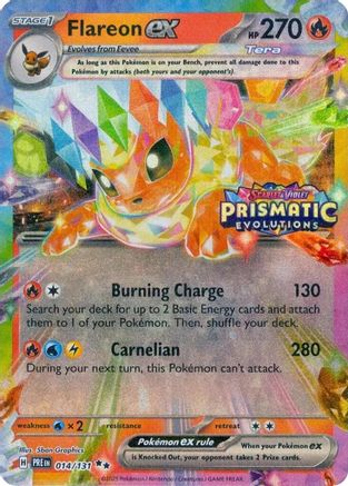 Flareon ex 014/131 [Miscellaneous Cards & Products]  - Holofoil