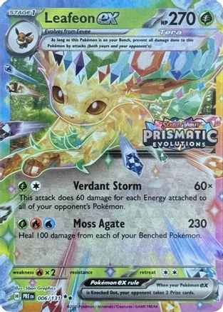 Leafeon ex 006/131 [Miscellaneous Cards & Products] - Holofoil (Sealed)