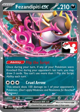 Fezandipiti ex 038/064 [Prize Pack Series Cards]  - Holofoil