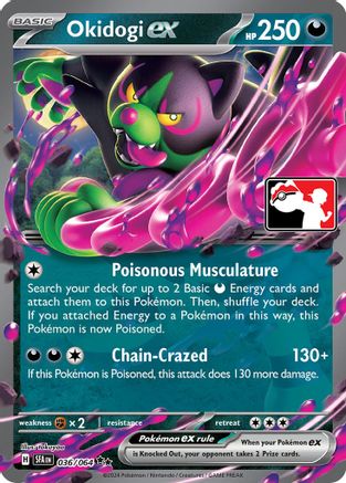Okidogi ex 036/064 [Prize Pack Series Cards]  - Holofoil