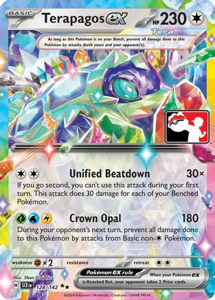 Terapagos ex 128/142 [Prize Pack Series Cards]  - Holofoil