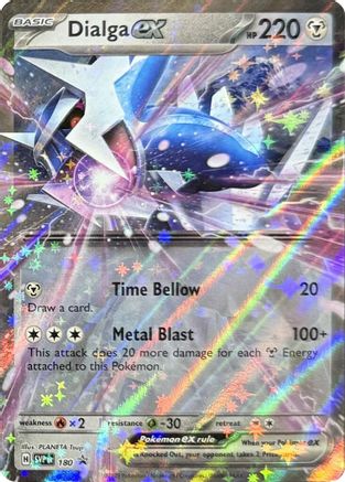 Dialga ex 180 [SV Scarlet & Violet Promo Cards]  - Holofoil