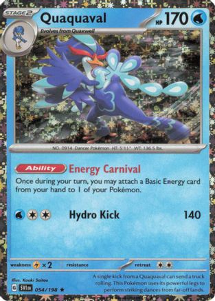 Quaquaval 054/198 [Miscellaneous Cards & Products]  - Holofoil