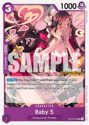 Baby 5 (OP10-076)  [Royal Blood Release Event Cards]