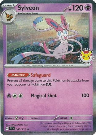 Sylveon 040/131 [Miscellaneous Cards & Products]  - Holofoil