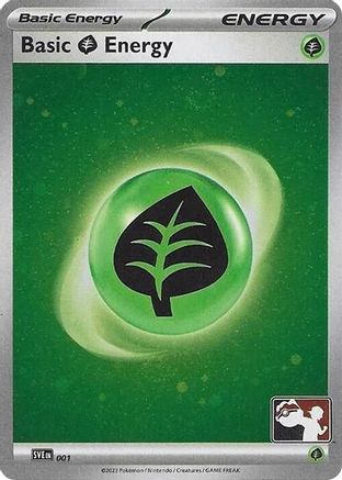 Basic Grass Energy 001 [Prize Pack Series Cards]  - Holofoil