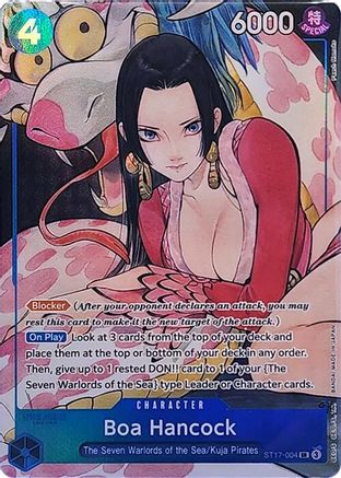 Boa Hancock (Illustration Box Vol.1) (ST17-004)  [One Piece Promotion Cards] Foil