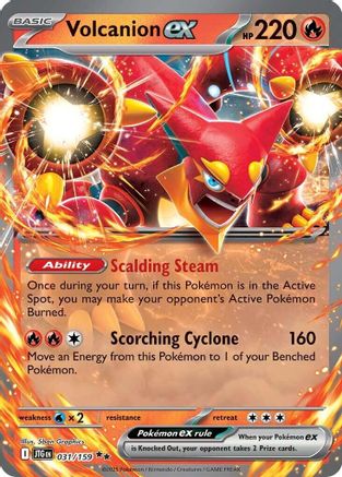Volcanion ex 031/159 [SV09 Journey Together]  - Holofoil