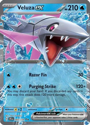 Veluza ex 043/159 [SV09 Journey Together]  - Holofoil