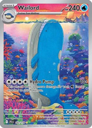 Wailord 162/159 [SV09 Journey Together]  - Holofoil