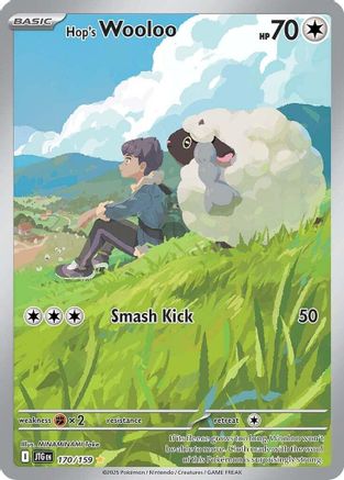 Hop's Wooloo 170/159 [SV09 Journey Together]  - Holofoil