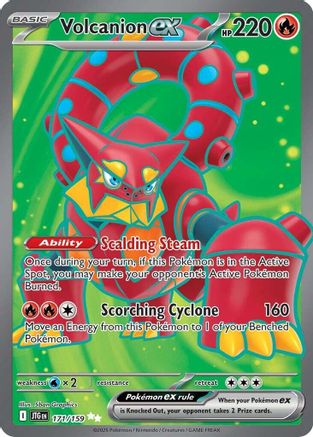 Volcanion ex 171/159 [SV09 Journey Together]  - Holofoil