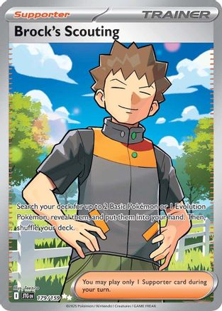 Brock's Scouting 179/159 [SV09 Journey Together]  - Holofoil