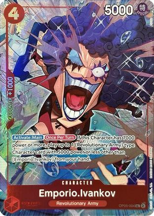 Emporio.Ivankov (Premium Card Collection -Best Selection Vol. 3-) (OP05-004)  [One Piece Promotion Cards] Foil