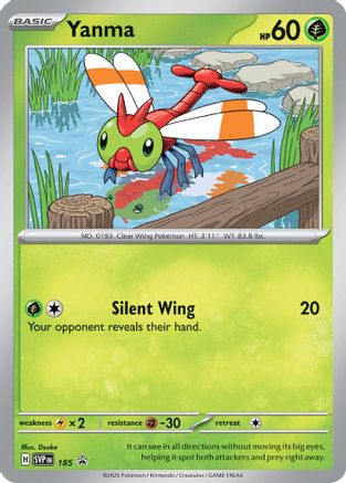 Yanma 185 [SV Scarlet & Violet Promo Cards]  - Holofoil