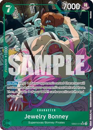 Jewelry Bonney (Alternate Art) (EB02-015)  [Extra Booster: Anime 25th Collection] Foil